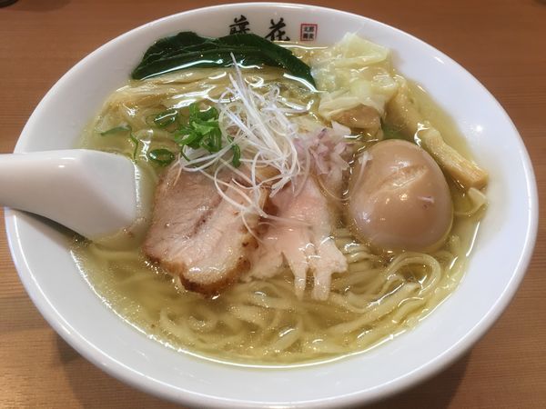 「特製らぁ麺（塩）」@支那蕎麦屋 藤花の写真