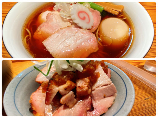 「特製醤油￥1200、豚飯￥380」@らぁめん鴇の写真