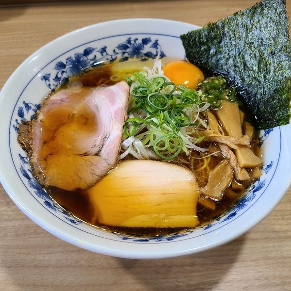 「名古屋コーチンと本枯節ラーメン」@覆めん 花木の写真