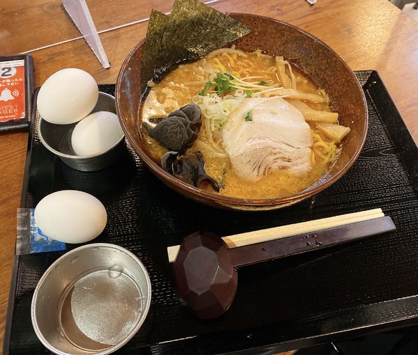 「味噌ラーメン」@札幌麺処 白樺山荘 横浜店の写真