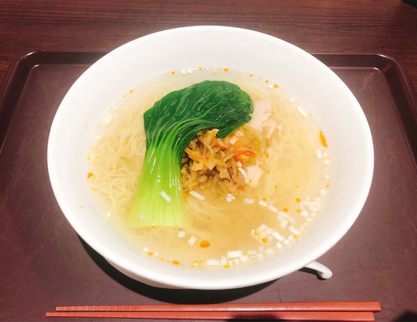 「鶏肉ザーサイ麺」@中華の鉄人の写真