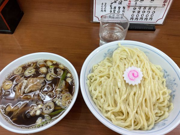 「つけそば　大盛り」@中華そば ついてる中山の写真