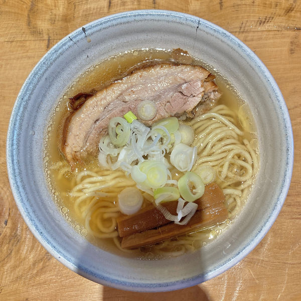 「らーめんmacro1000円﻿」@人類みな麺類 東京本店の写真