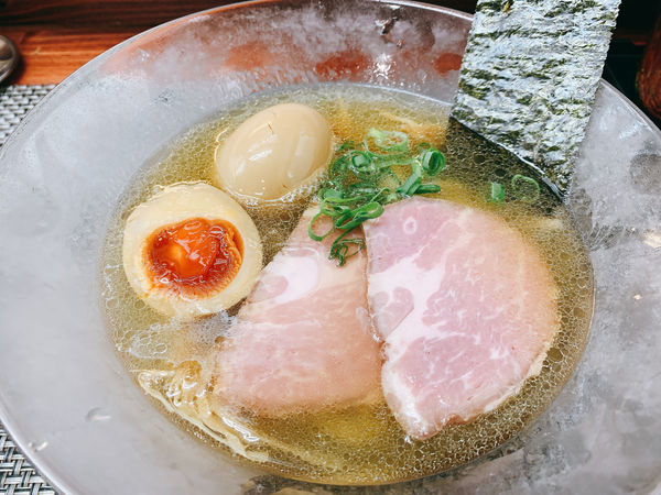 「煮干し鰮冷やし 塩」@麺や 睡蓮の写真