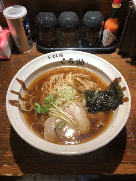 「醤油ラーメン　チャーシュー丼」@らーめん処 くろ助の写真