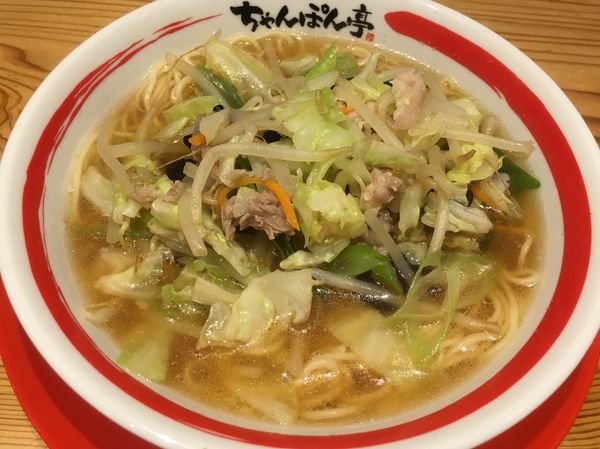 「近江ちゃんぽん（並麺）」@ちゃんぽん亭総本家 ビエラ大津店の写真