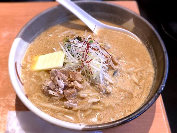 「悪魔的濃厚カキ味噌バター￥980」@俺流塩らーめん 神楽坂店の写真