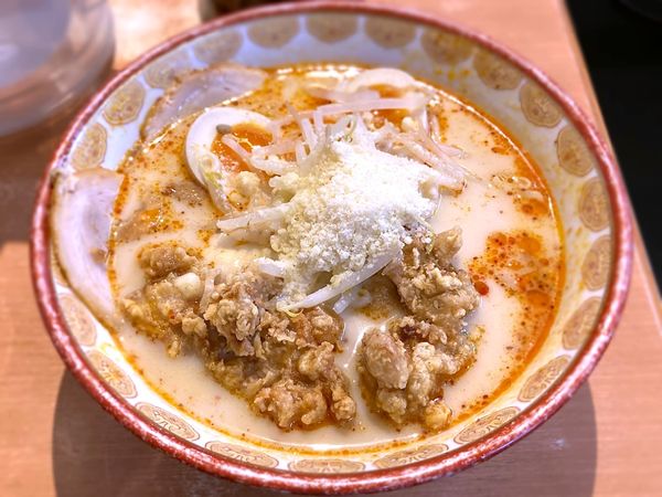 「男盛りガバチ￥1,000」@俺流塩らーめん 神楽坂店の写真