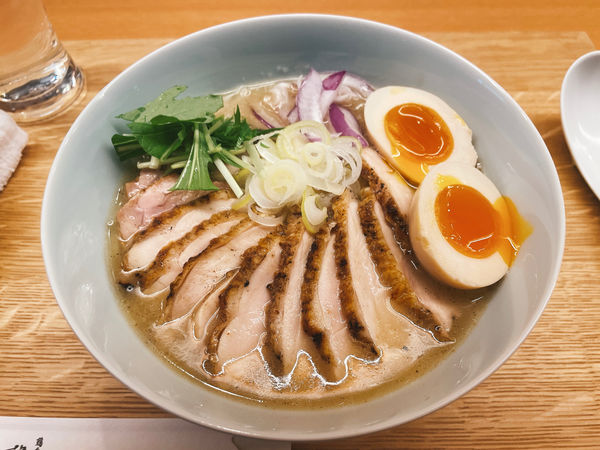 「鶏白湯そば」@鶏白湯そば 松もとの写真