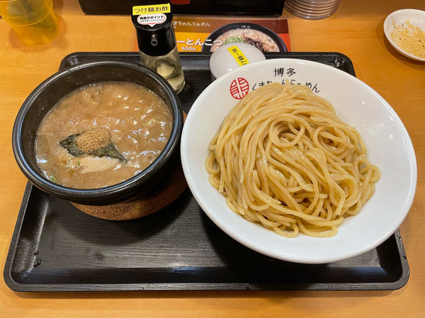 「濃厚つけ麺（８８０円）」@博多くまちゃんらぁめん 春日店の写真