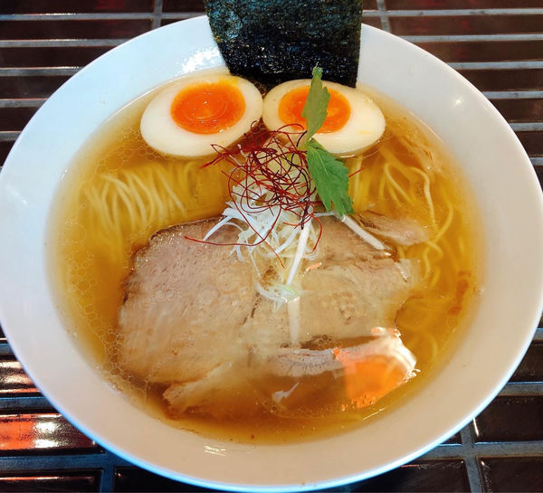 「ちょろらぁ麺塩」@貝と地鶏だしのらぁ麺 ちょろの写真