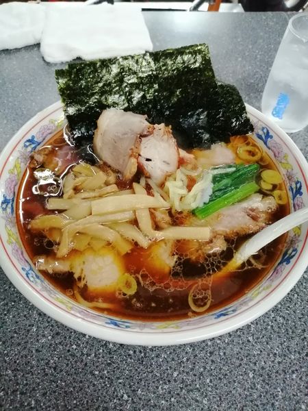 「チャーシュー大盛、めんま50、チャーシュー50、海苔50」@青島食堂 南万代店の写真