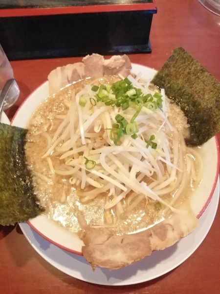 「もやしラーメン、チャーハンセット」@だるまや 竹尾店の写真