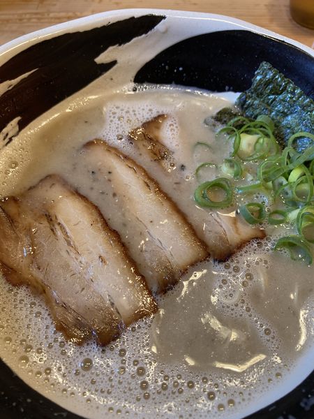 「濃厚煮干しシングル¥800」@濃厚とんこつラーメン てっぺい 茨木総本店の写真