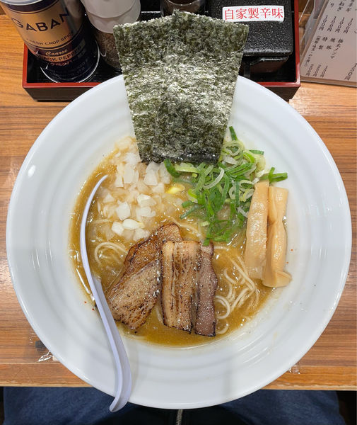 「濃厚煮干しそば」@煮干し中華そば 麺屋 芝乃の写真