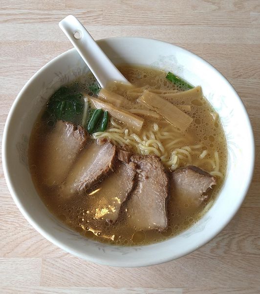 「チャーシューメン 740円＋税」@中華菜館 天鳳の写真