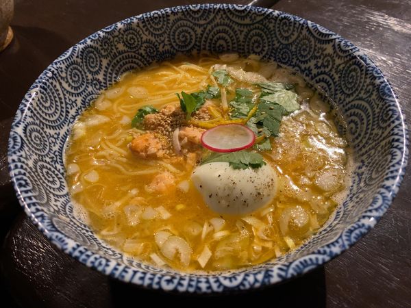 「頂鱒ラーメン」@古民家酒房 菜音 -zion-の写真