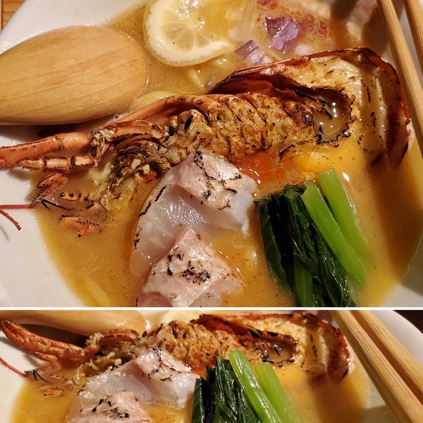 「真鯛とオマール海老」@真鯛らぁめん まちかどの写真