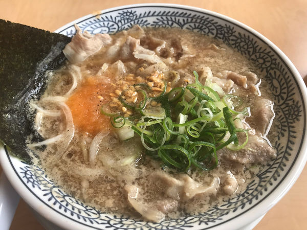 「肉そば　餃子チャーハンセット」@丸源ラーメン 小平店の写真