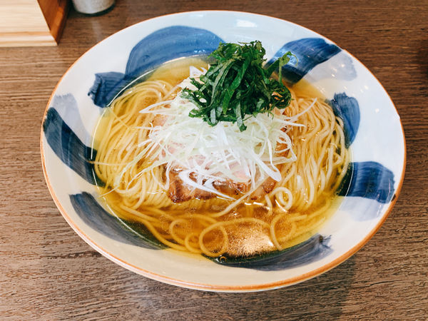 「梅の塩中華そば」@らーめん楓の写真