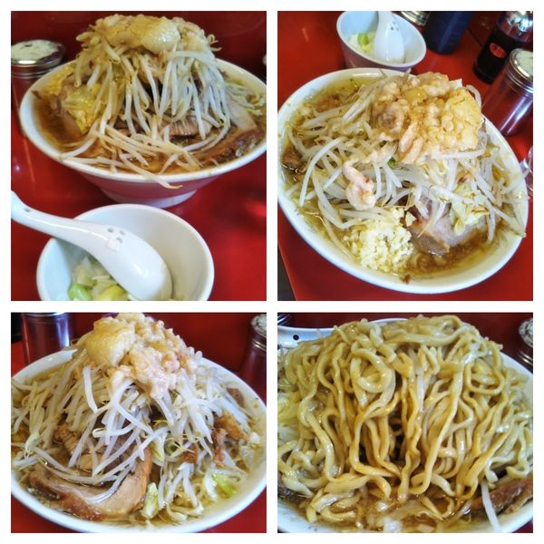 「ラーメン大（ヤサイ、アブラ、ニンニク少し）」@ラーメン二郎 西台駅前店の写真