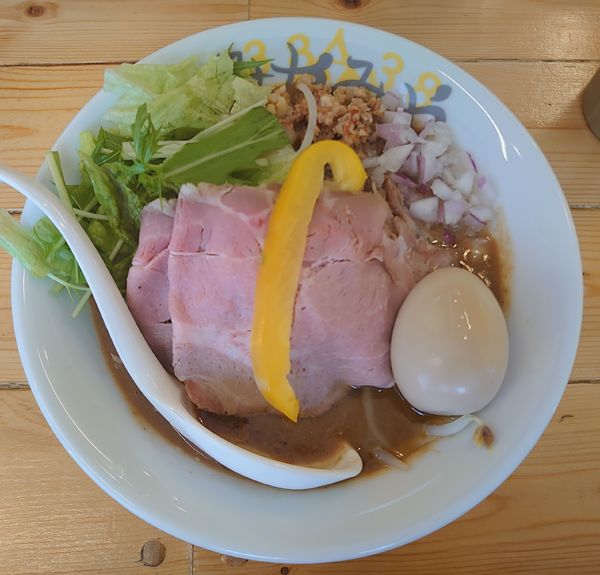 「味玉味噌ヌードル(950円)」@味噌ぶり noodle みやみやの写真