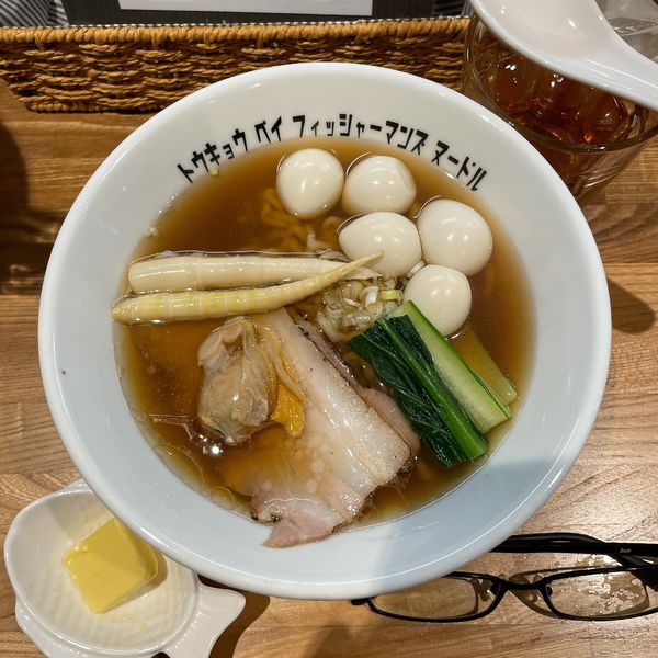 「醤油らぁ麺」@Tokyo Bay Fisherman’s Noodle 茅ヶ崎店の写真