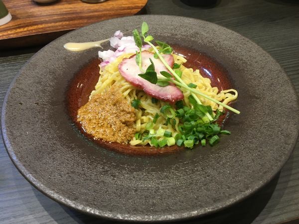 「赤雲丹の替え玉　400円」@論露に不二の写真