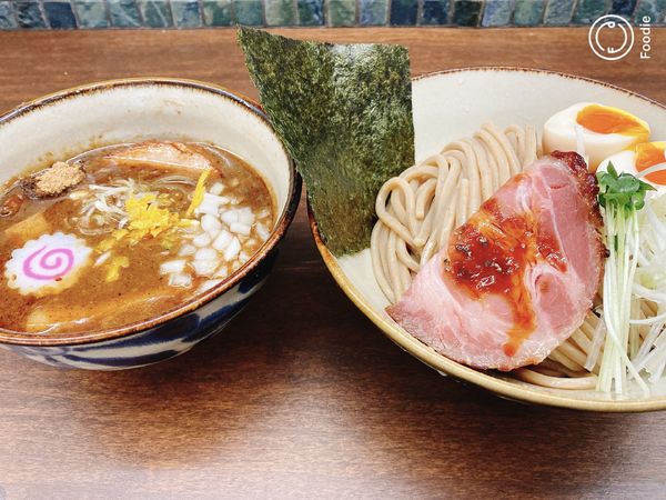 「特製つけ麺（中）」@麺屋みつば＋クローバーの写真