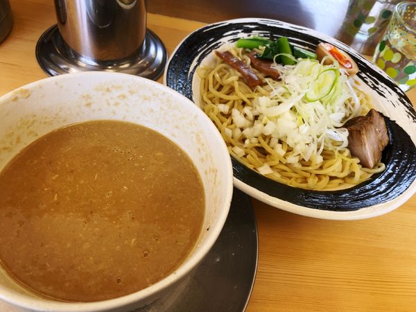 「鶏つけそば（中）」@麺屋 うめ助の写真