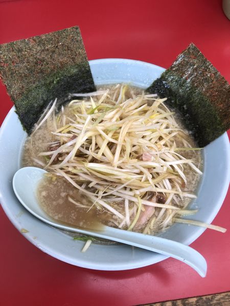 「ネギラーメン」@ラーメンショップ椿 河内店の写真