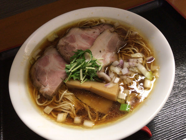 「鶏しょうゆ」@麺や なないちの写真