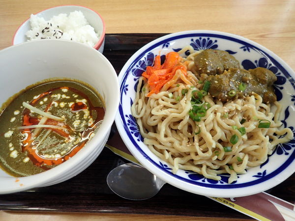 「サグチキンつけ麺・辛さ普通・麺200g」@アジアンコンフォート東京の写真