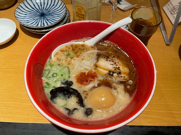 「赤うま」@麺屋台 我馬 広島駅北口店の写真