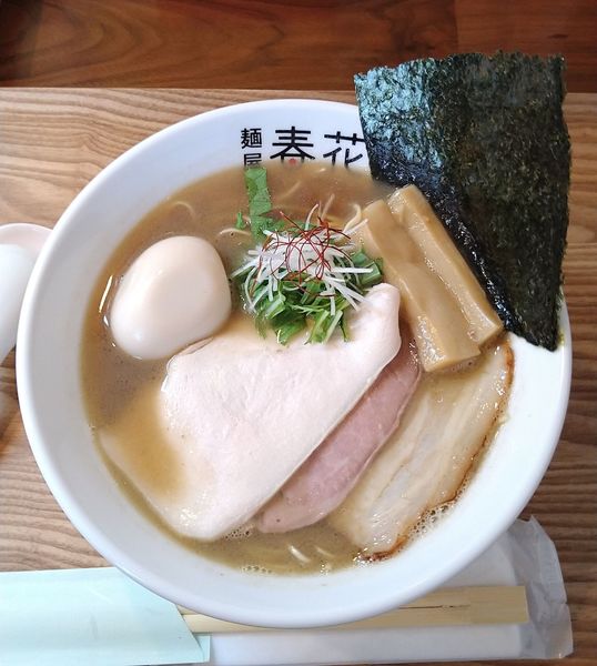 「特製鯖醤油 1250円」@麺屋 春花の写真