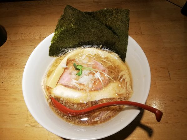 「限定　背脂煮干しラーメン」@中華そば みやざきの写真