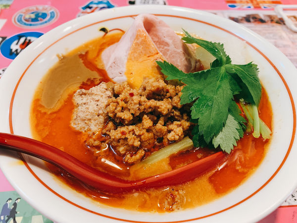 「凛々しい甘海老パイ坦々麺」@らーめん凛々の写真