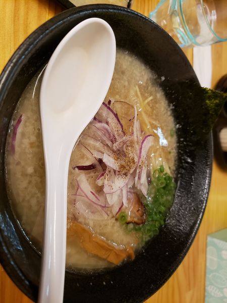 「背脂生姜中華そば」@福助ラーメンの写真