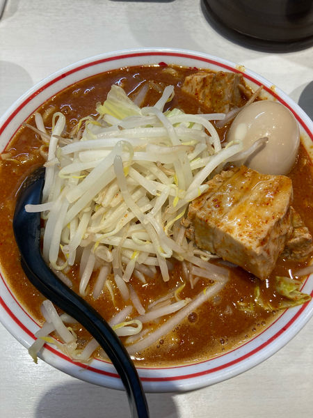 「(限定)濃厚巨豚北極」@蒙古タンメン中本 秋津店の写真