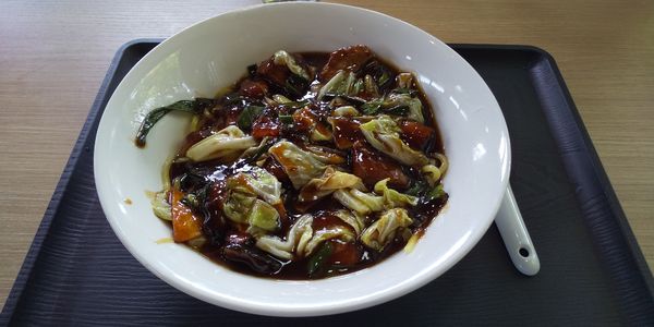 「スタミナ冷やし」@麺屋もんじの写真