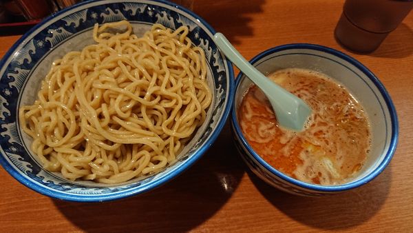 「令3・5・4海老味噌つけ麺(950円大盛サービス)」@麺や 樽座 小宮店の写真