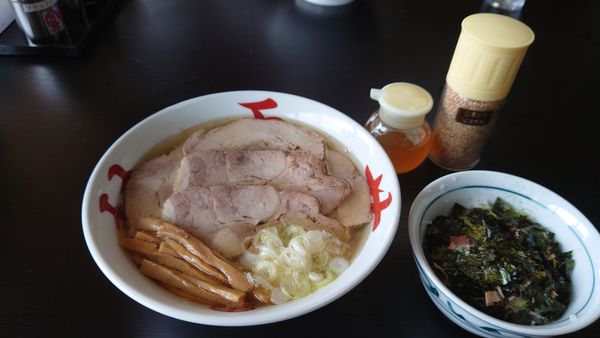 「塩チャーシュー麺￥900」@中華そば処 琴平荘の写真