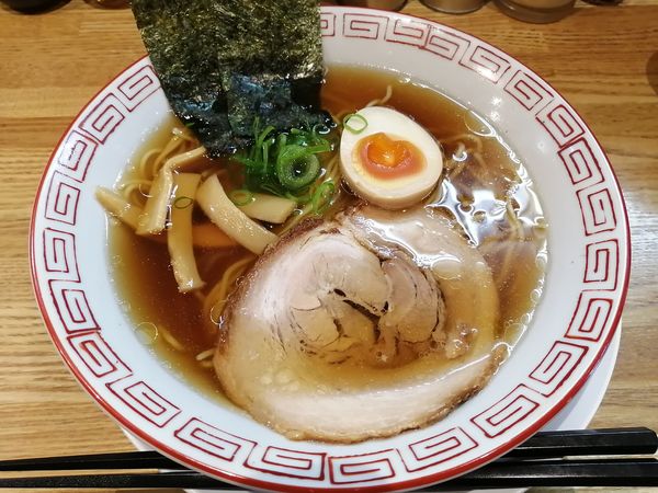 「中華そば　醤油　　700円」@中華そば もり川の写真