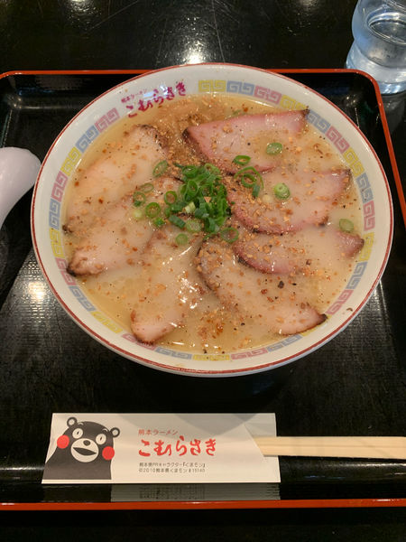「チャーシュー麺」@熊本ラーメン こむらさき 新横浜店の写真