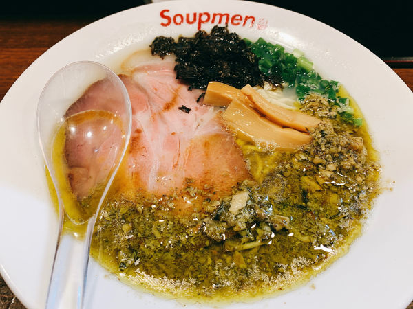 「牡蠣塩らぁ麺」@Soupmenの写真