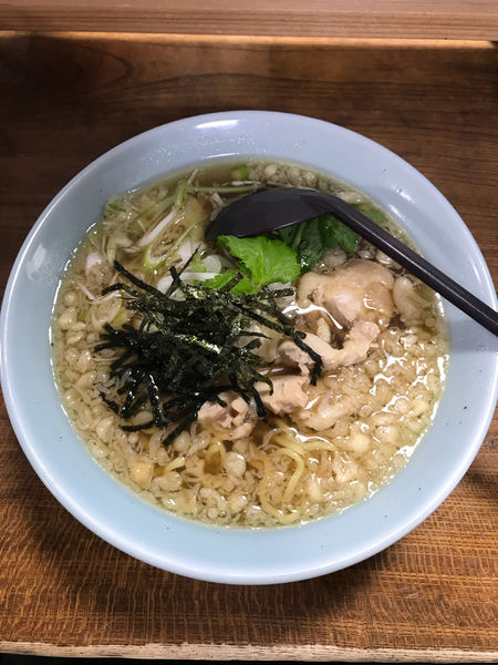 「元祖鳥中華 780円」@手打ち 水車生そばの写真