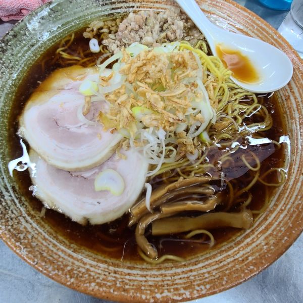 「覆麺ラーメン醤油　大」@覆麺 智の写真