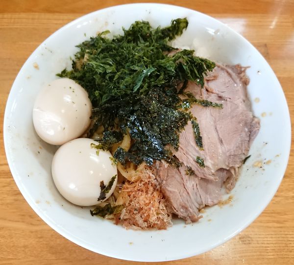 「特製あぶらそば」@中華そば136の写真