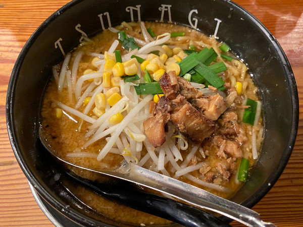 「味噌ラーメン」@らぁ麺屋 つなぎの写真