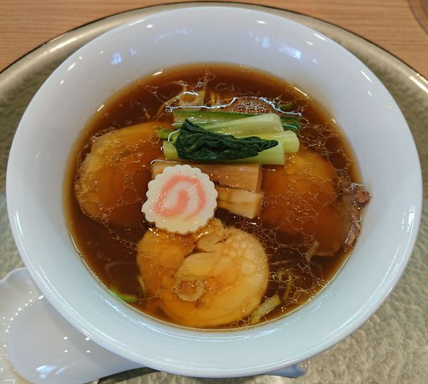 「深緑黒出汁」@中華そば 深緑の写真